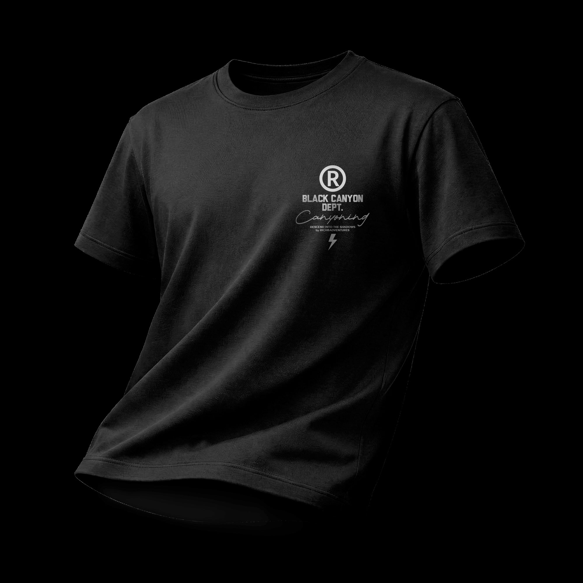 溪降黑峽谷T恤 / Black Canyon Canyoning T-Shirt
