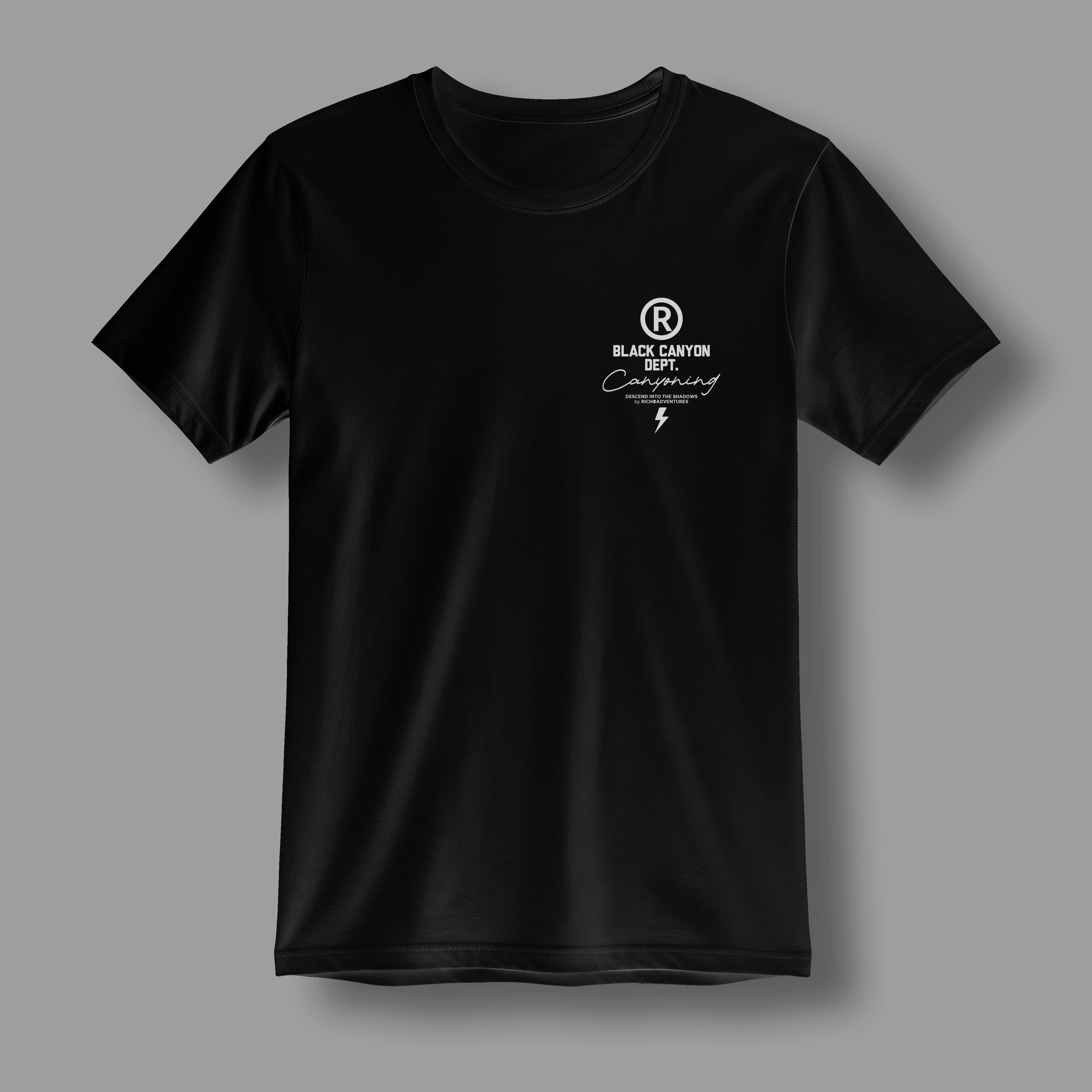 溪降黑峽谷T恤 / Black Canyon Canyoning T-Shirt
