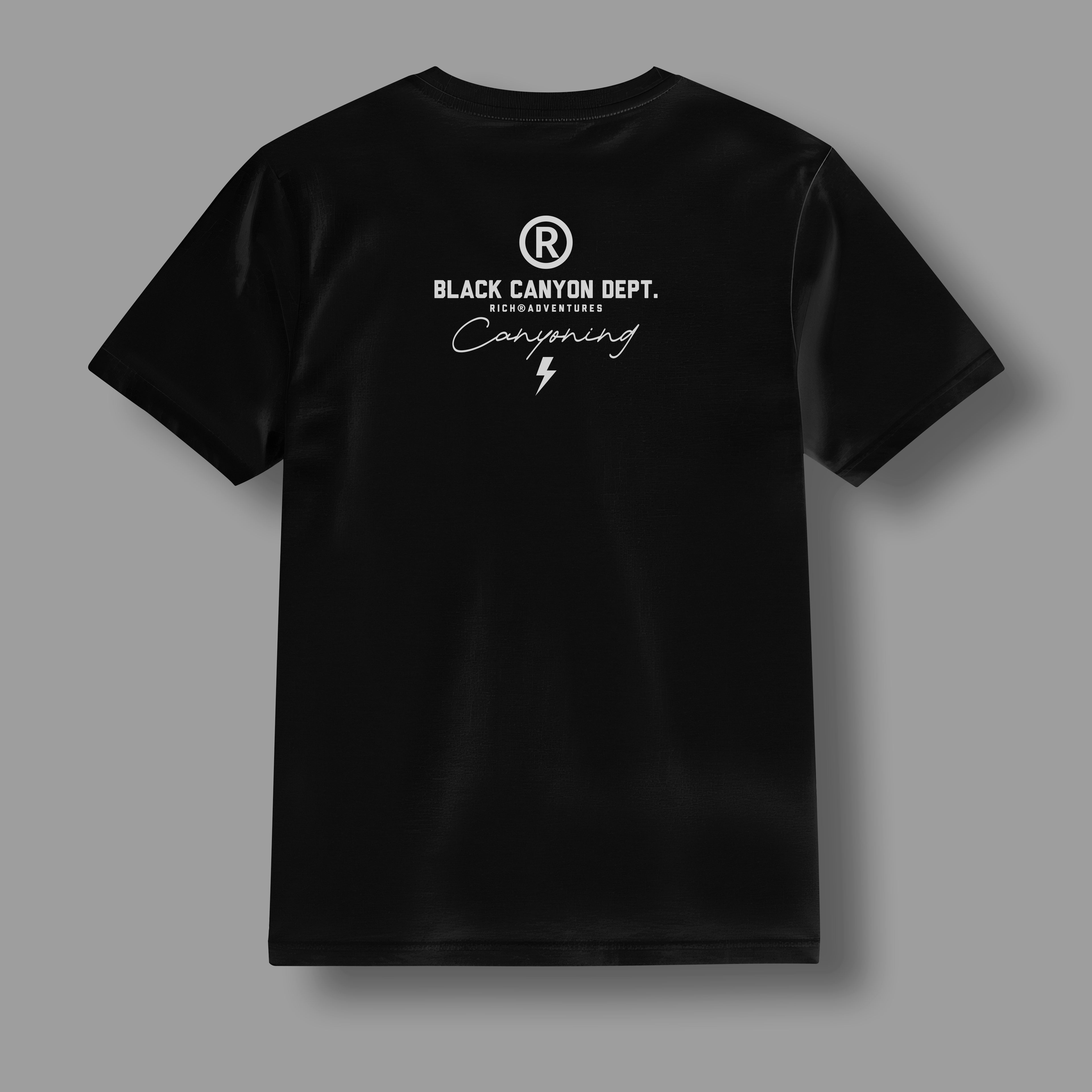 溪降黑峽谷T恤 / Black Canyon Canyoning T-Shirt