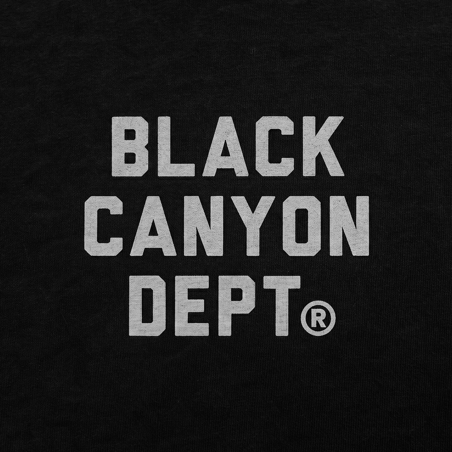 黑峽谷事務所T恤 / Black Canyon Detp. T-Shirt