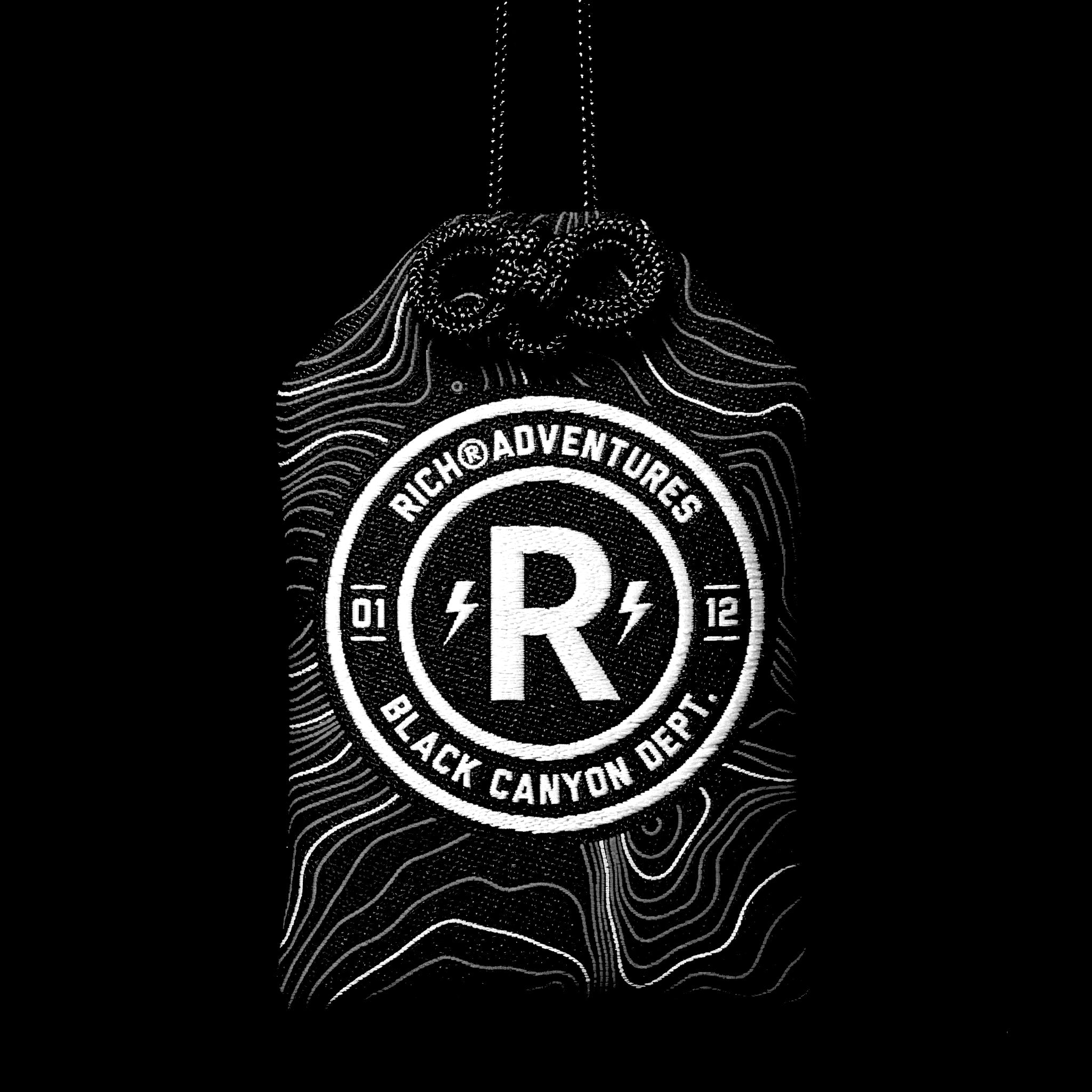 黑峽谷御守 [等高線版] / Black Canyon Amulet [Contour Edition]