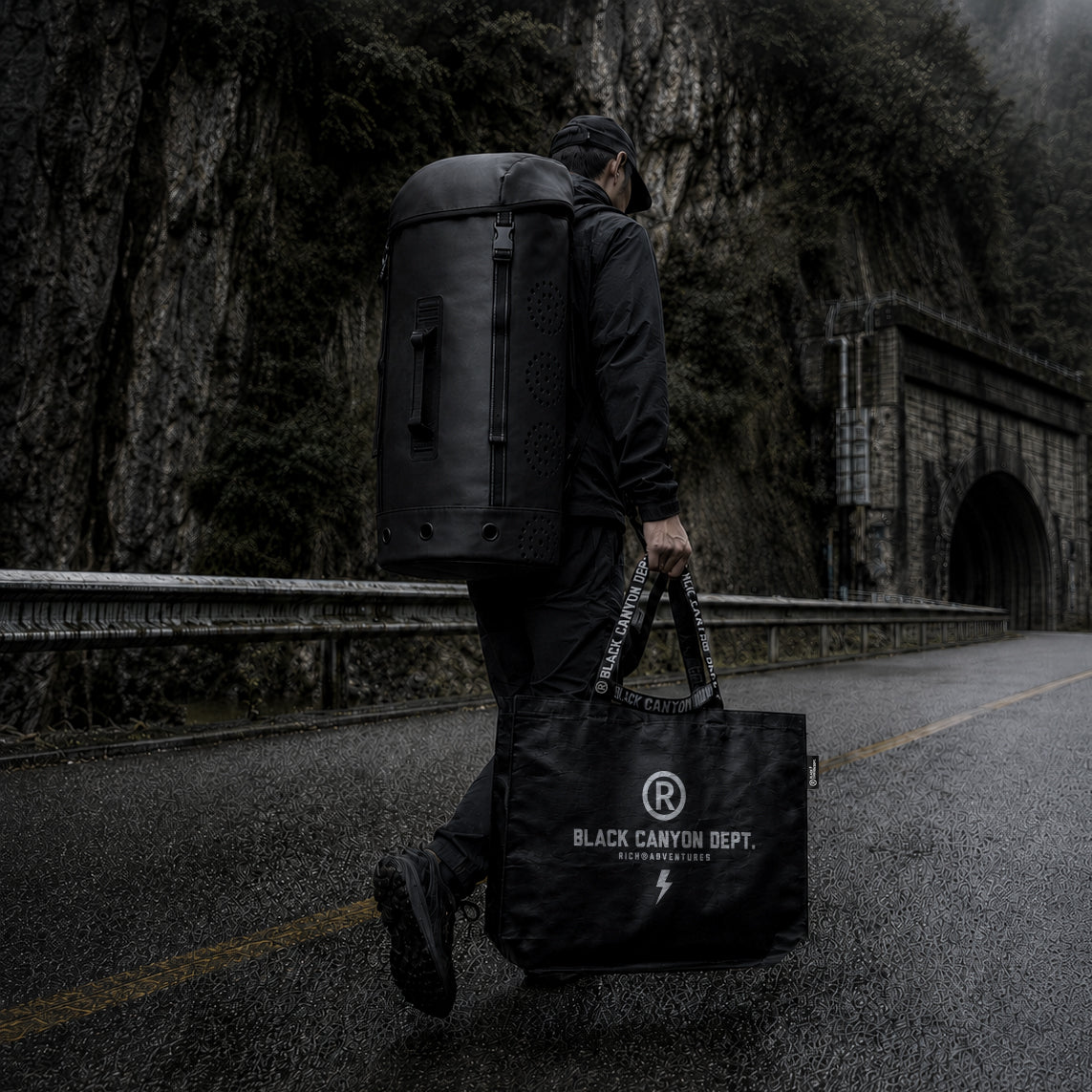 黑峽谷萬用編織裝備袋 / Black Canyon Woven Gear Bag