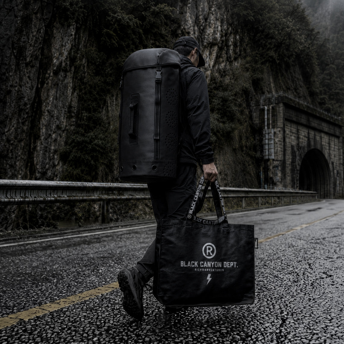 黑峽谷萬用編織裝備袋 / Black Canyon Woven Gear Bag